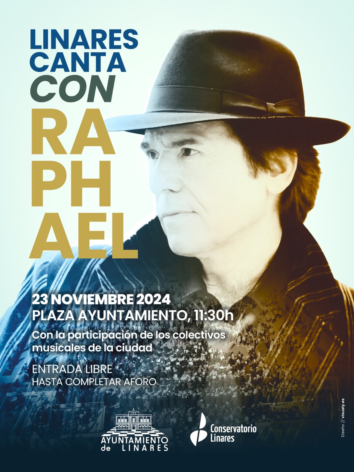 Imagen promocional de &#039;Linares canta con Raphael&#039;.