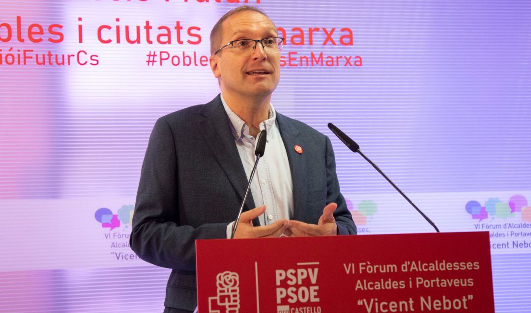 Imagen del secretario general del PSPV, Ernest Blanch