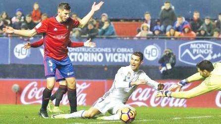 David García, ante Cristiano Ronaldo