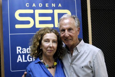 Inma Gutiérrez y Eugenio Vega tras su paso por nuestro programa para hablar de la programación veraniega de Alcultura.