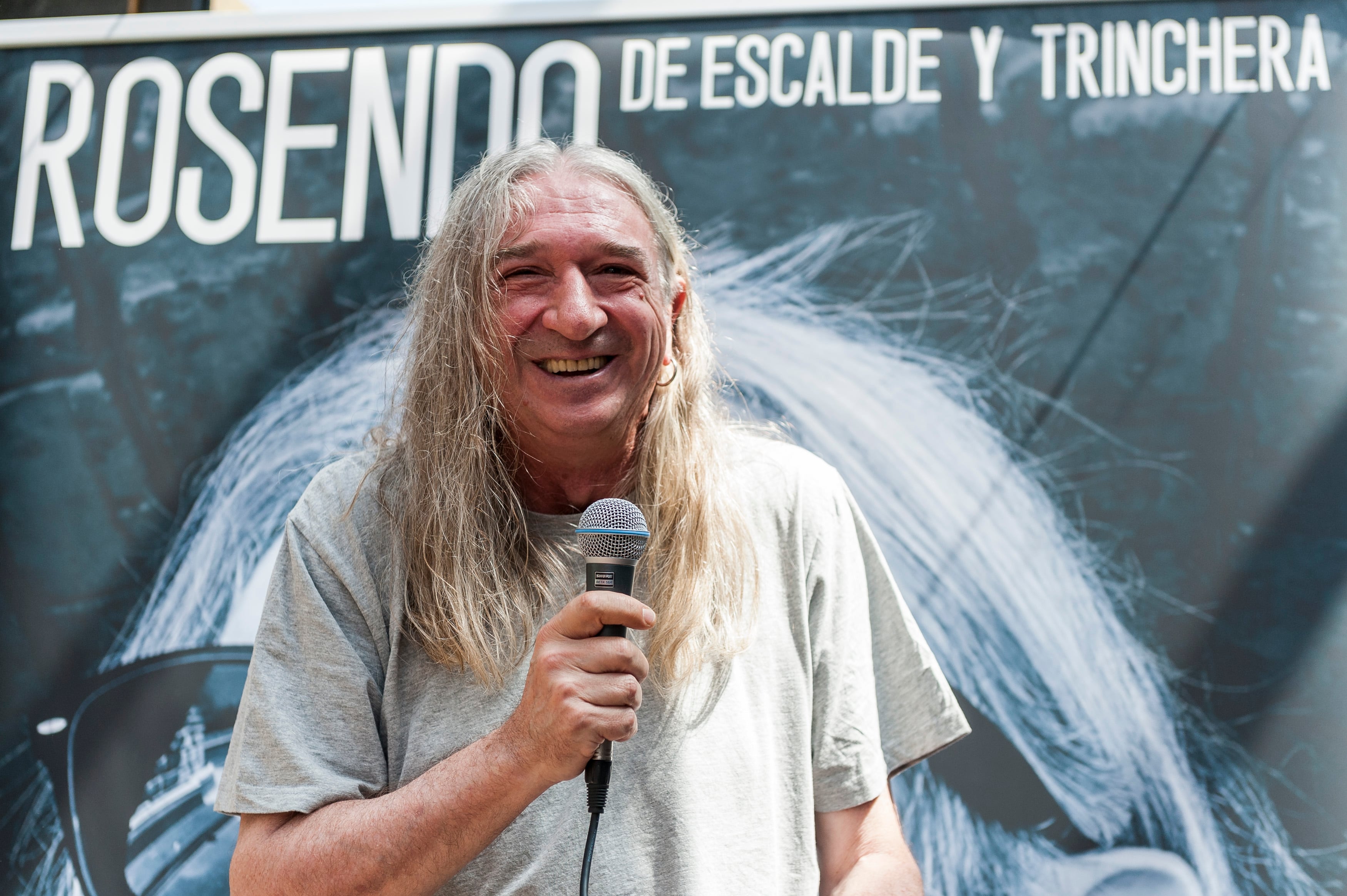 Rosendo Mercado en la presentación de su álbum &#039;De Escalde Y Trinchera&#039;