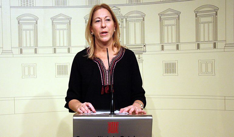 La protavoz de la Generalitat, Neus Munté