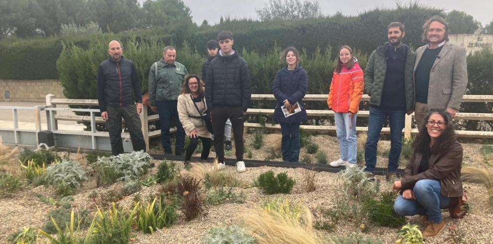 Inauguración del jardín seco del CDAN