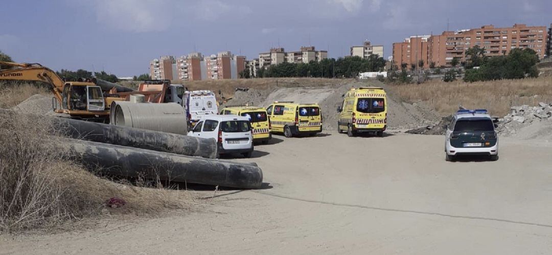 El trabajador ha fallecido prácticamente en el acto con heridas de extrema gravedad