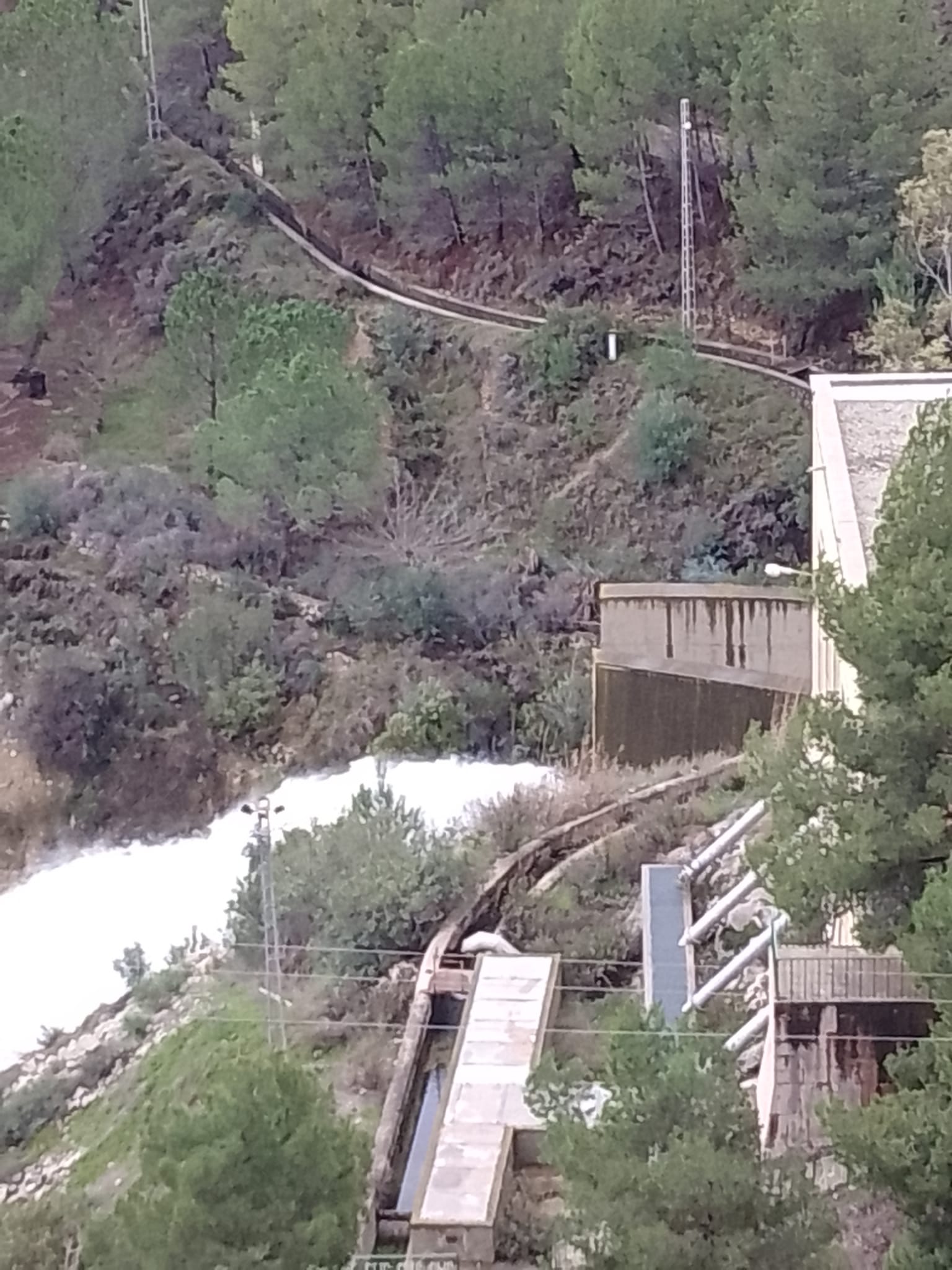 Embalse de La Cierva en Mula (Murcia)