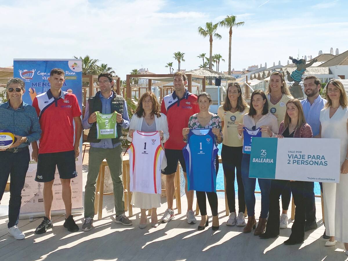 Comença la Copa del Rei i de la Reina de vòlei-platja a Ciutadella