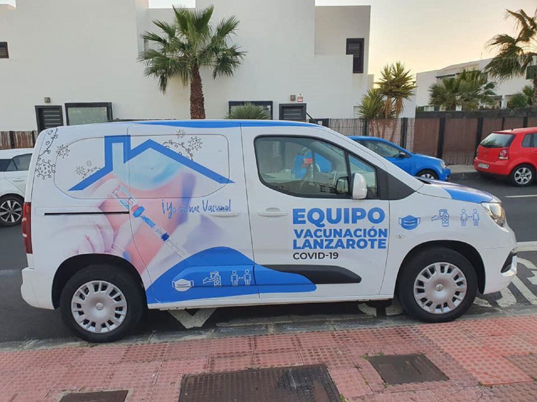 Uno de los vehículos cedidos por el consorcio.