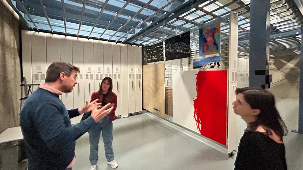 Un recorrido por el Museo Pablo Serrano, en el Día de los Museos