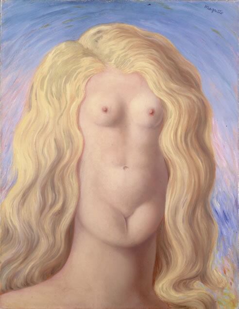 'La violación', de René Magritte