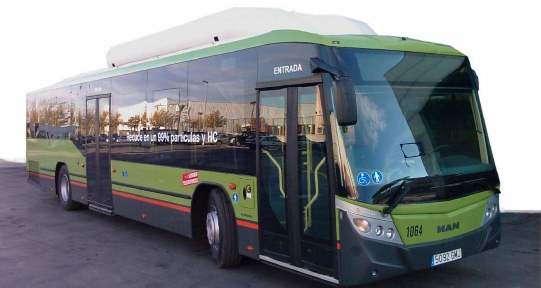 Línea de 6 de autobús urbano de Móstoles que da servicio a Parque Río Guadarrama y Coímbra 