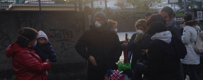 Protestas en el IES Ramón de la Sagra