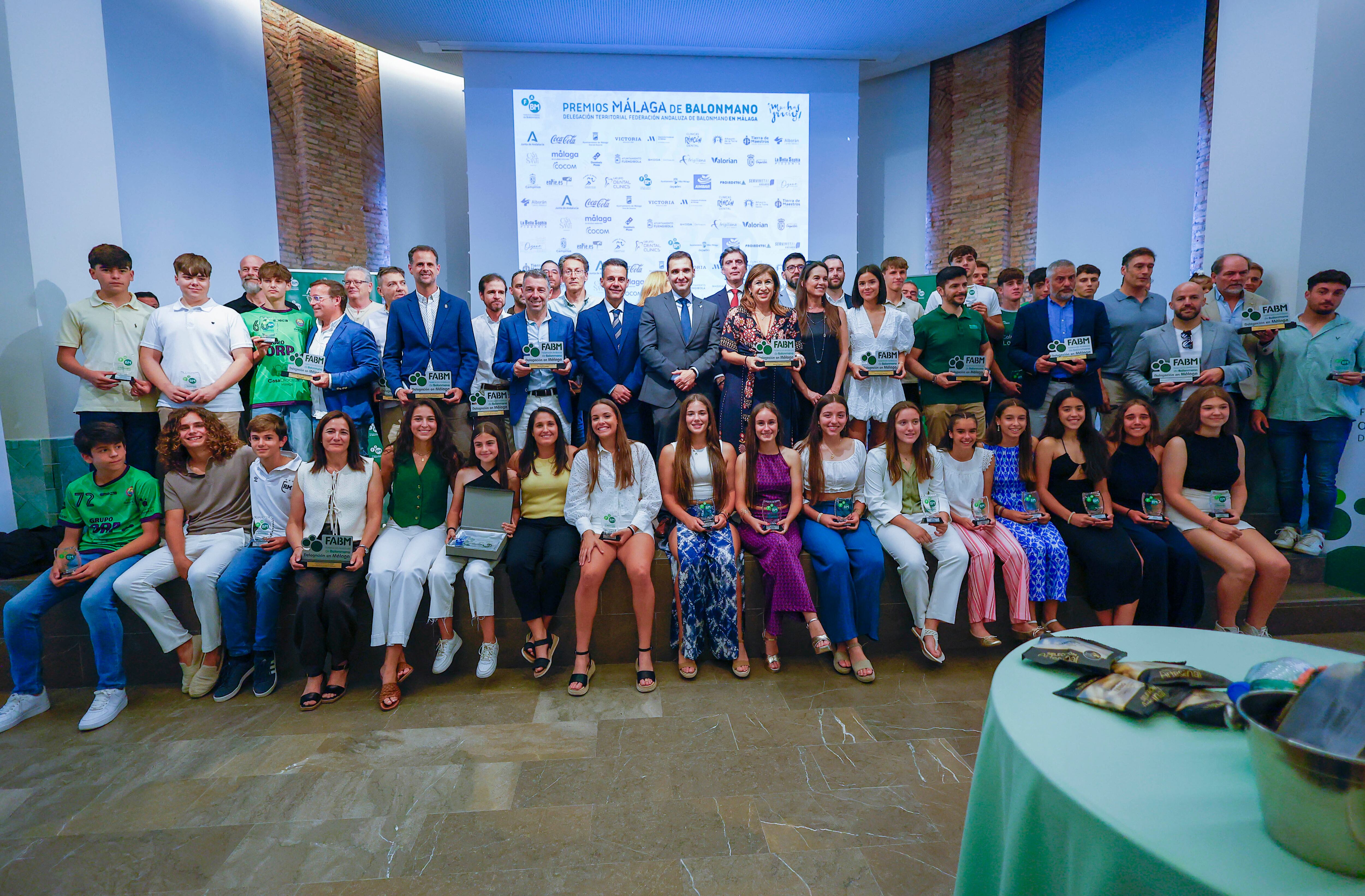 La Delegación Territorial de la Federación Andaluza de Balonmano celebró la entrega de los Premios Málaga de Balonmano, en la Casa Diocesana