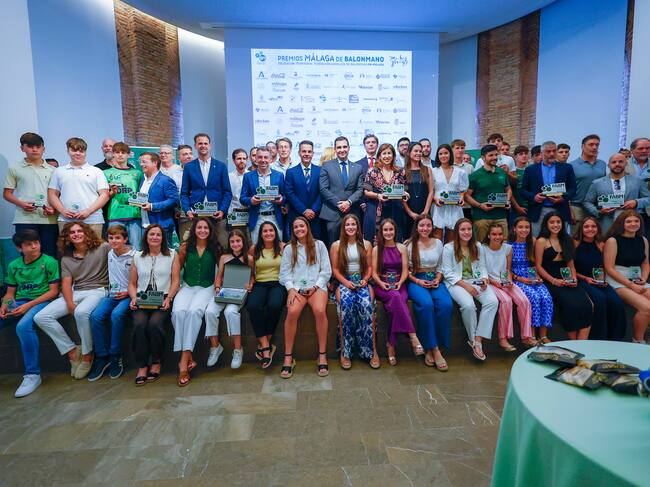La Delegación Territorial de la Federación Andaluza de Balonmano celebró la entrega de los Premios Málaga de Balonmano, en la Casa Diocesana