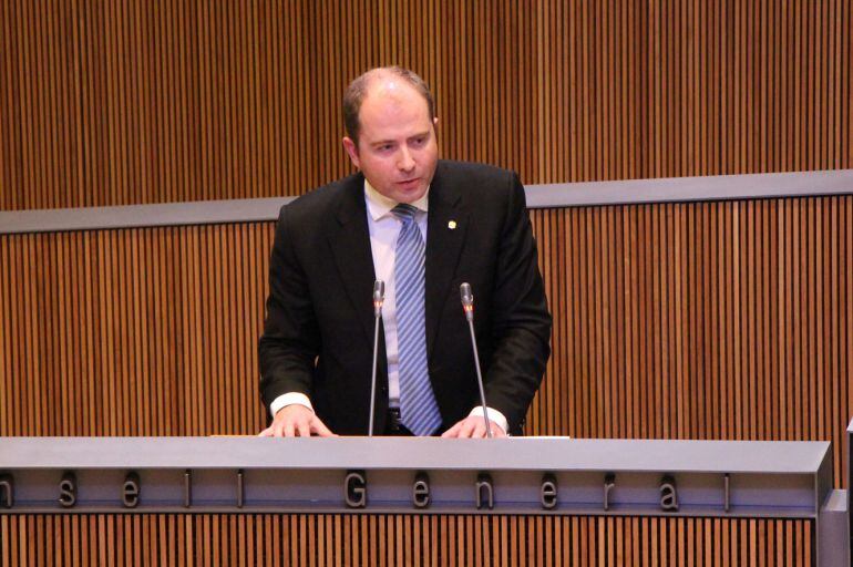 El conseller general demòcrata, Carles Jordana.