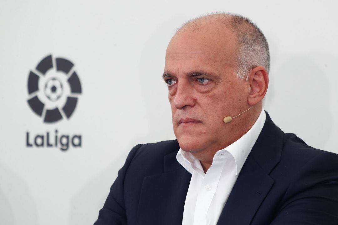 Javier Tebas, presidente de LaLiga