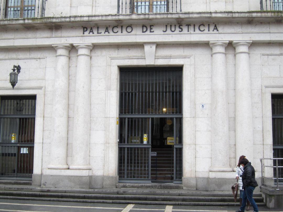 La fachada del Palacio de Justicia de la Audiencia de Valladolid.