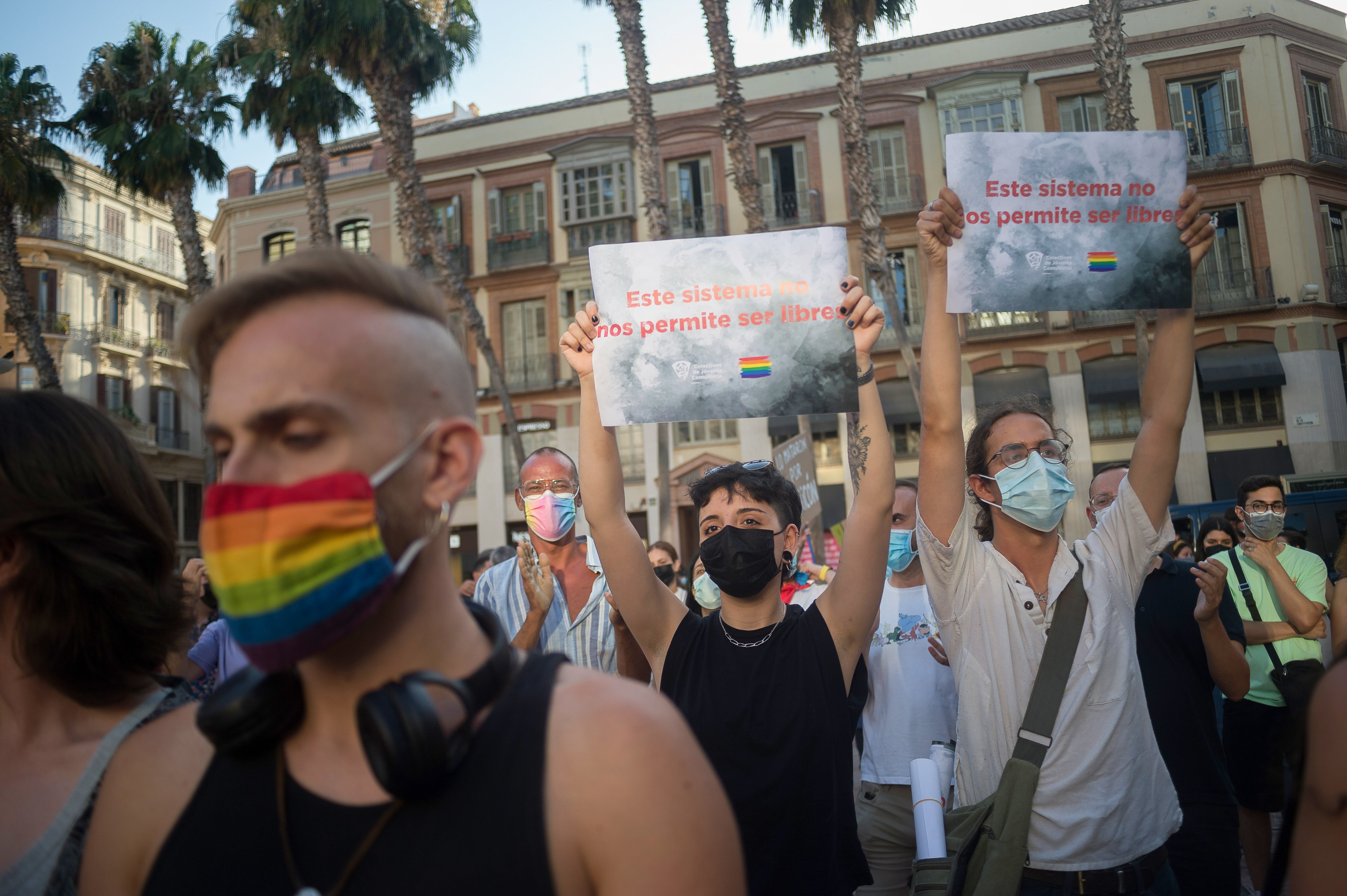 El crimen de Samuel Luiz (3 de julio de 202) se convirtió en una bandera contra la homofobia.