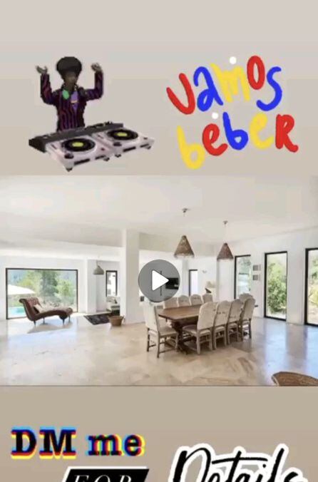 Anuncio de la fiesta