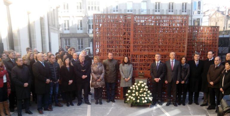 Homenaje a las víctimas en el Parlamento vasco