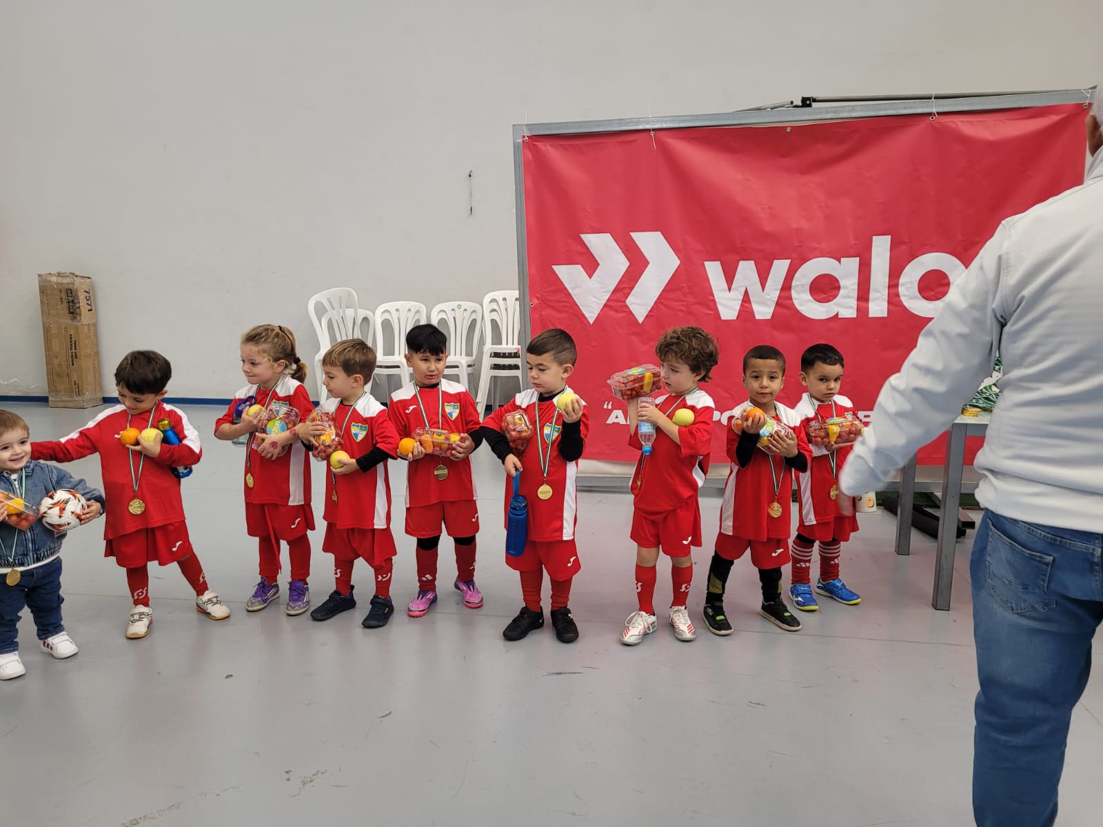 La concentración de la Liga Bebé de Fútbol Sala ha sido un éxito en todos los sentidos.