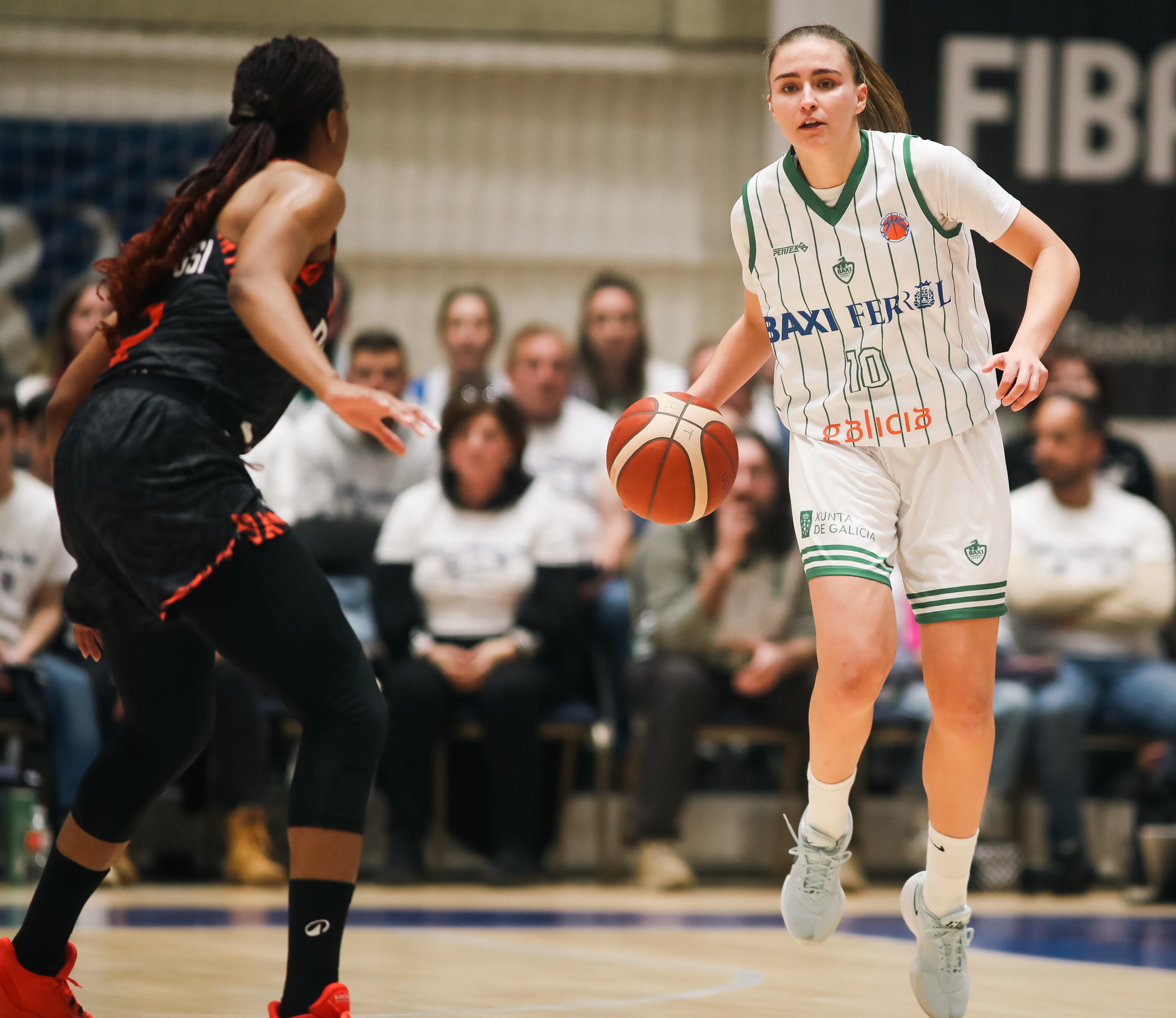 Imagen del Baxi-Villeneuve d´Ascq de la ida de la final de Eurocup en A Malata (foto: Mariño / Cadena SER)