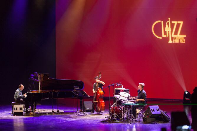 Michel Camilo, durante su actuación en el Festival Clazz 2014