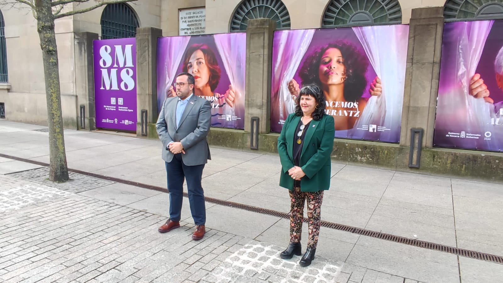Presentación de la campaña organizada con motivo del 8-M, Día Internacional de la Mujer