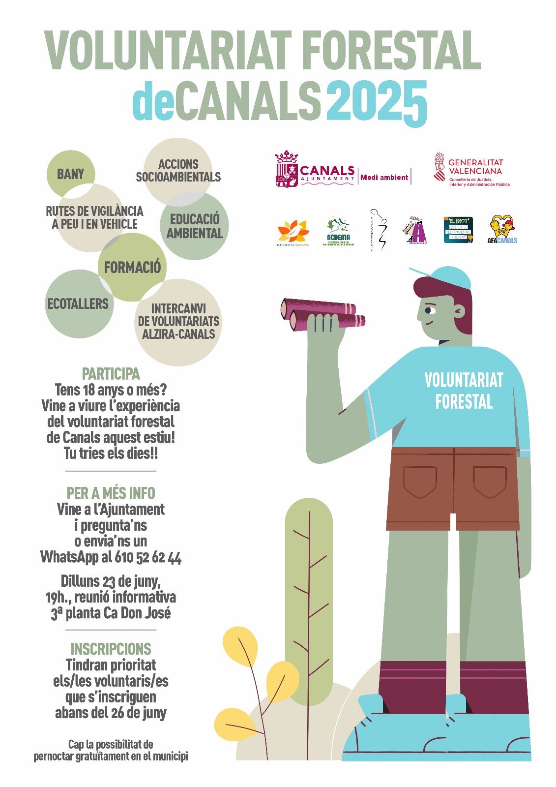 Cartel del voluntariado