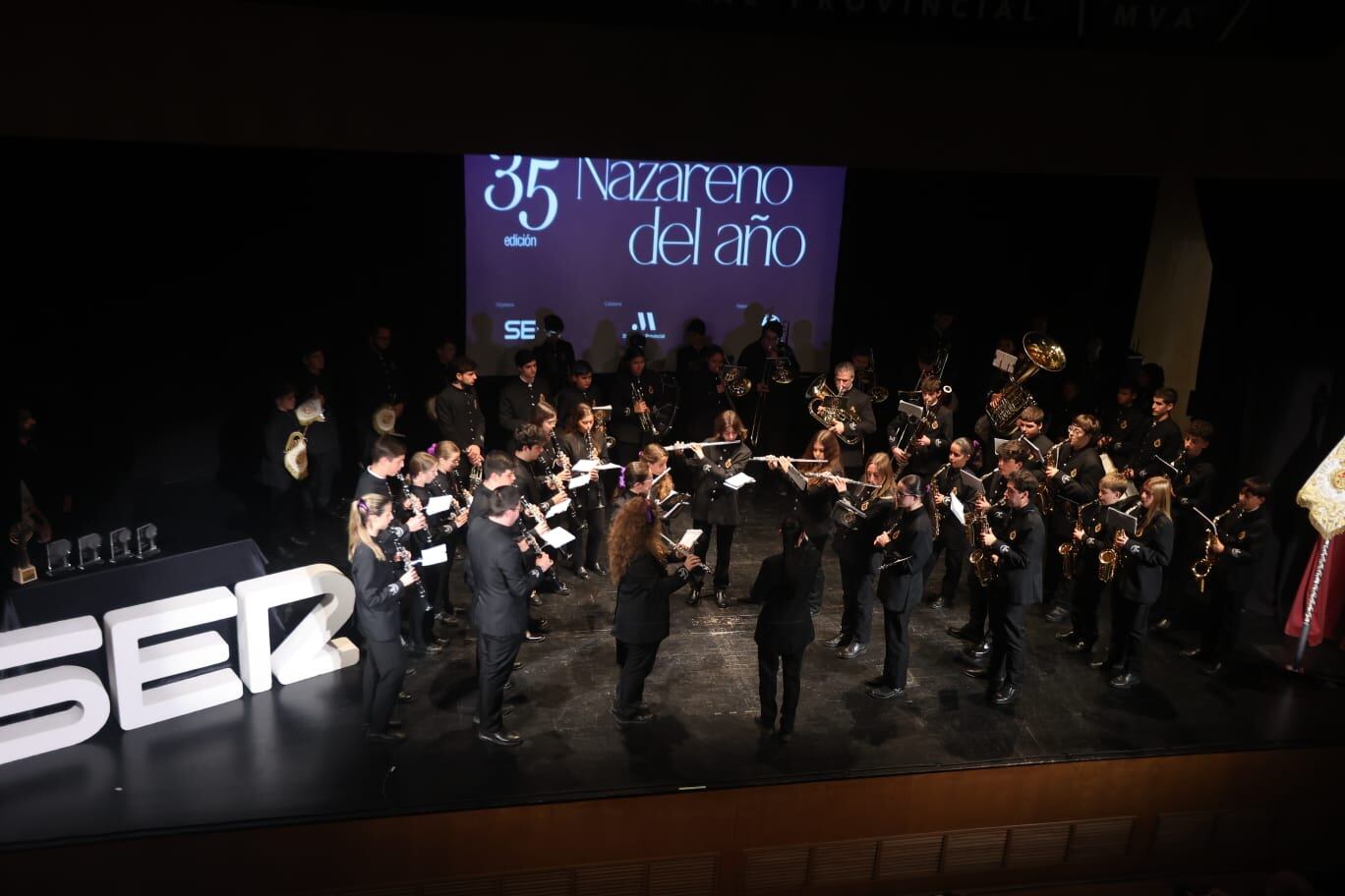 Un momento de la gala del Nazareno del Año 2023