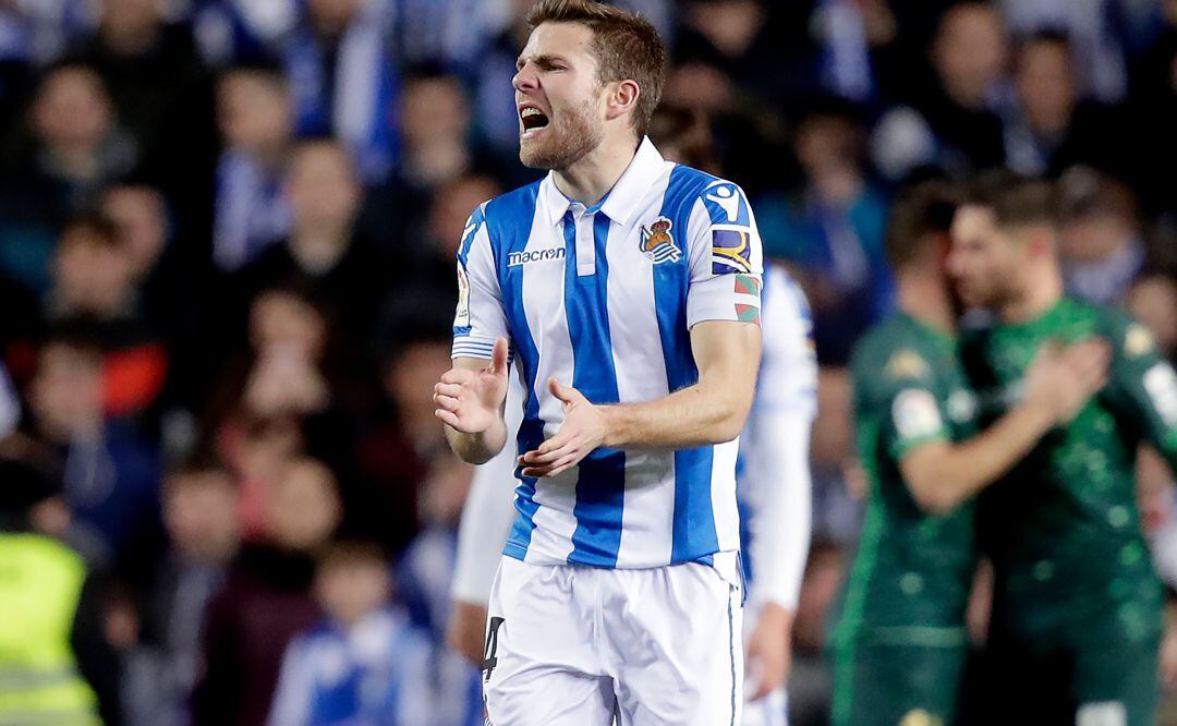 Asier Illarramendi, en un partido de la Real Sociedad.
