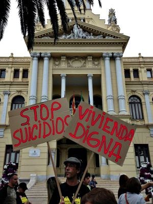 Manifestación del 15M el 12 de mayo de 2013