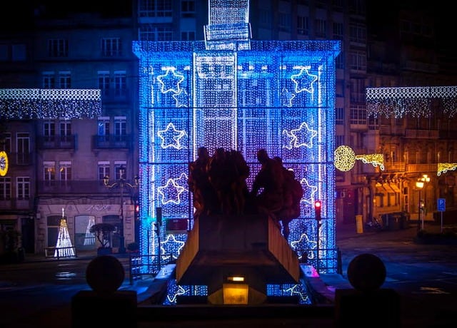 Iluminación de Navidad en Vigo