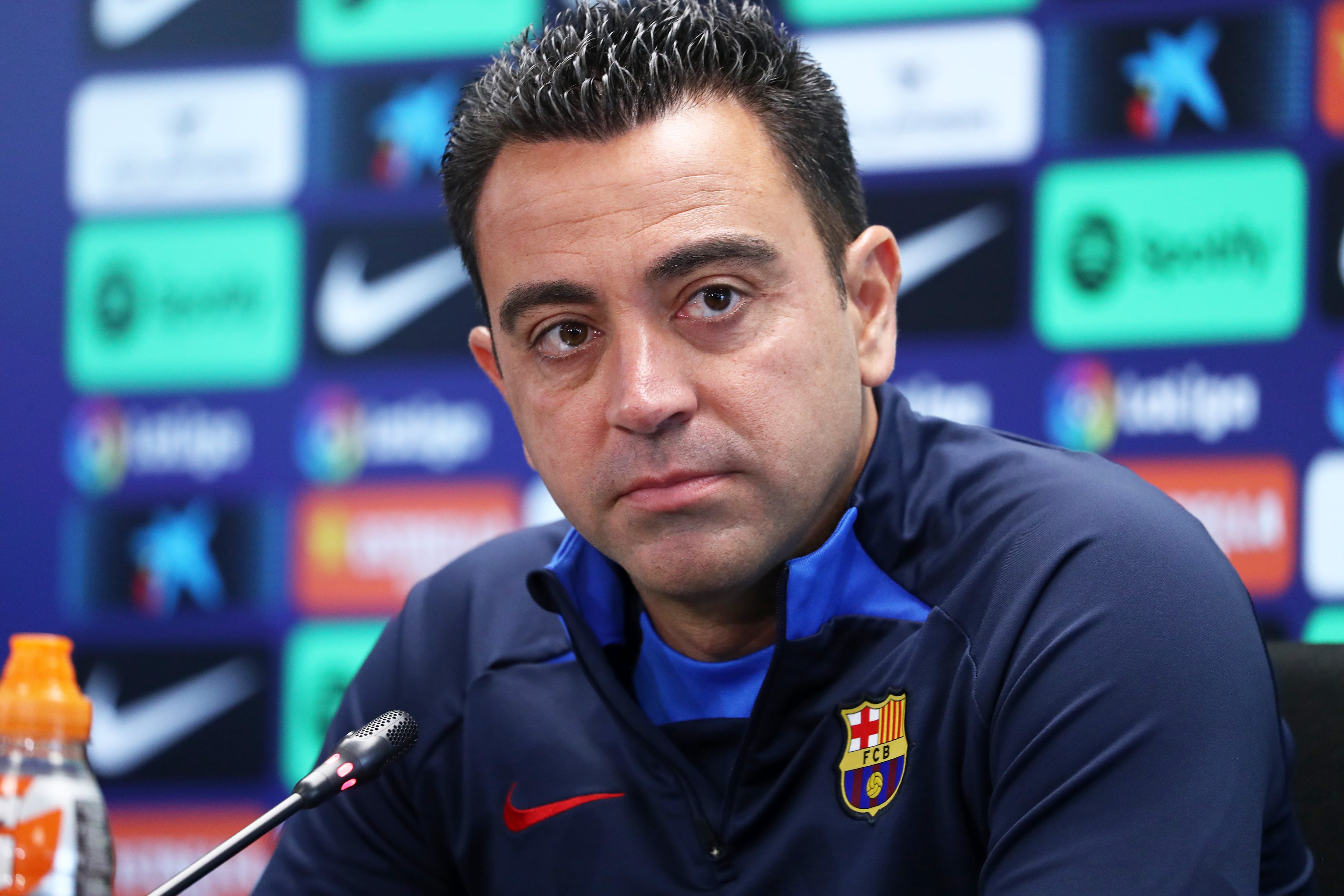 Xavi Hernández, entrenador del FC Barcelona.