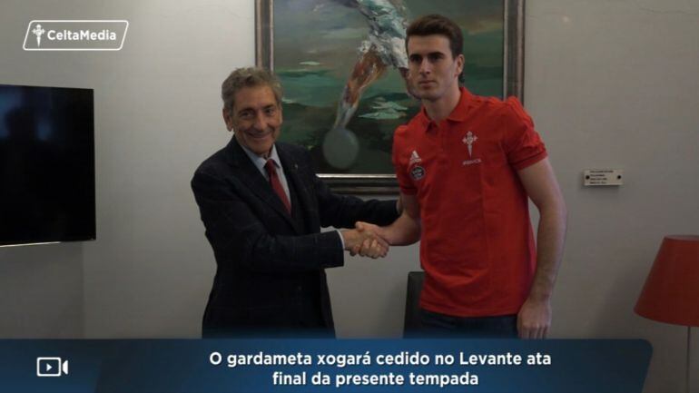 El guardameta seguirá siendo celeste hasta 2023