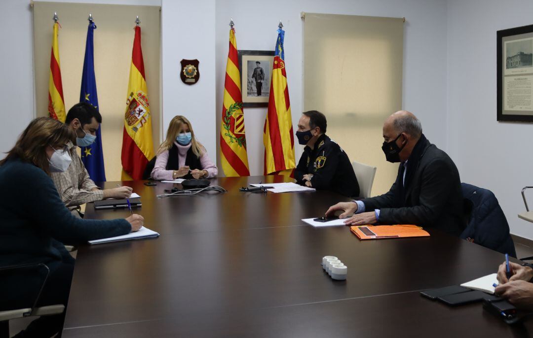 Imagen de la reunión de coordinación