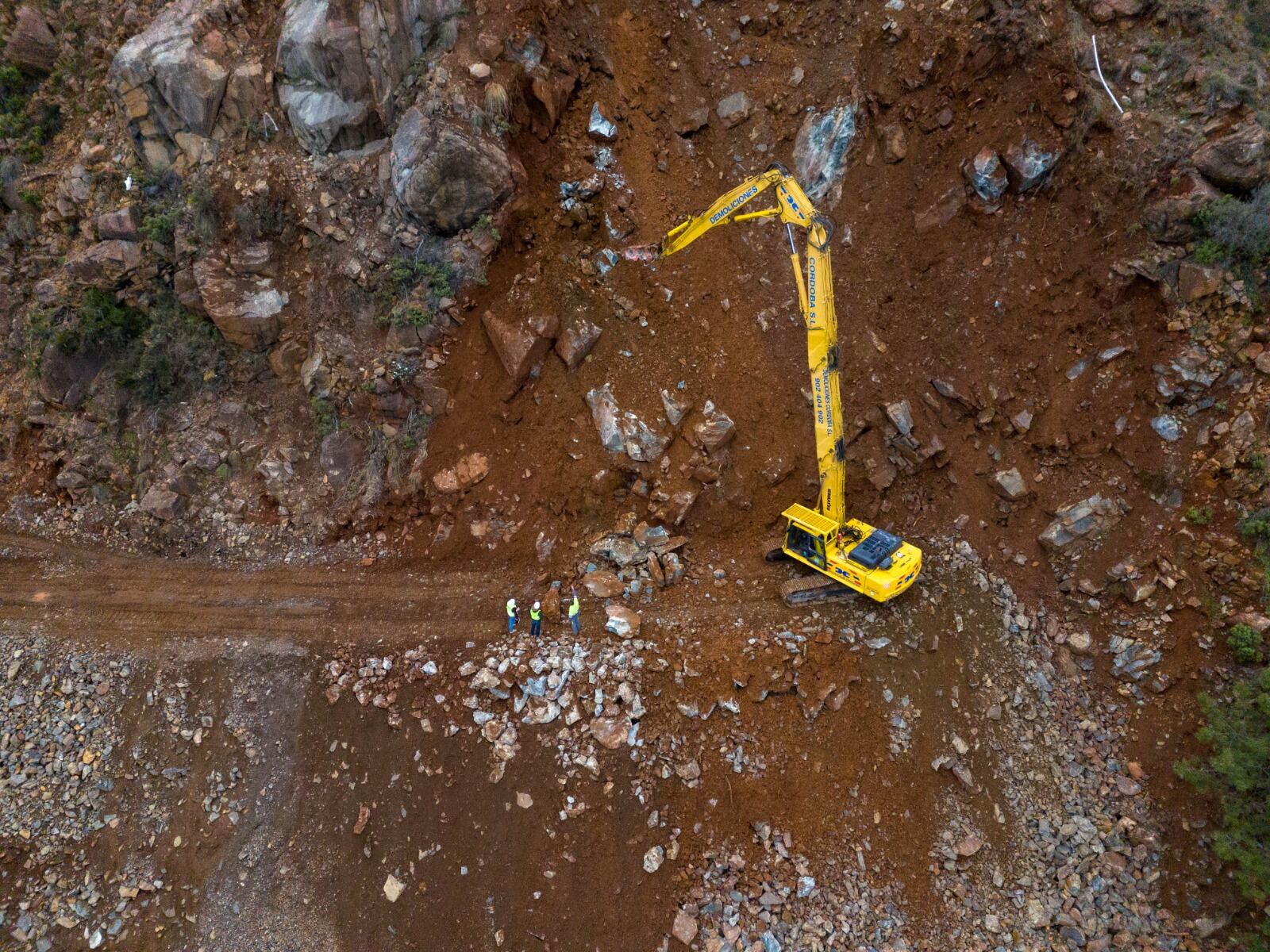 Trabajos en la A 397