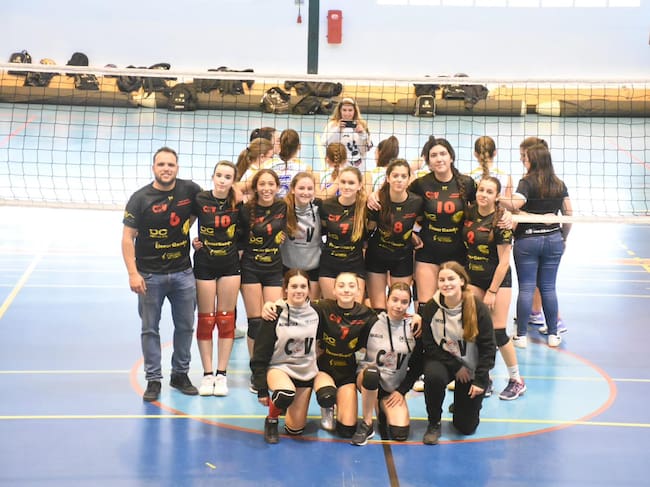 Jugadoras Arenas Veles e Vent en Oliva