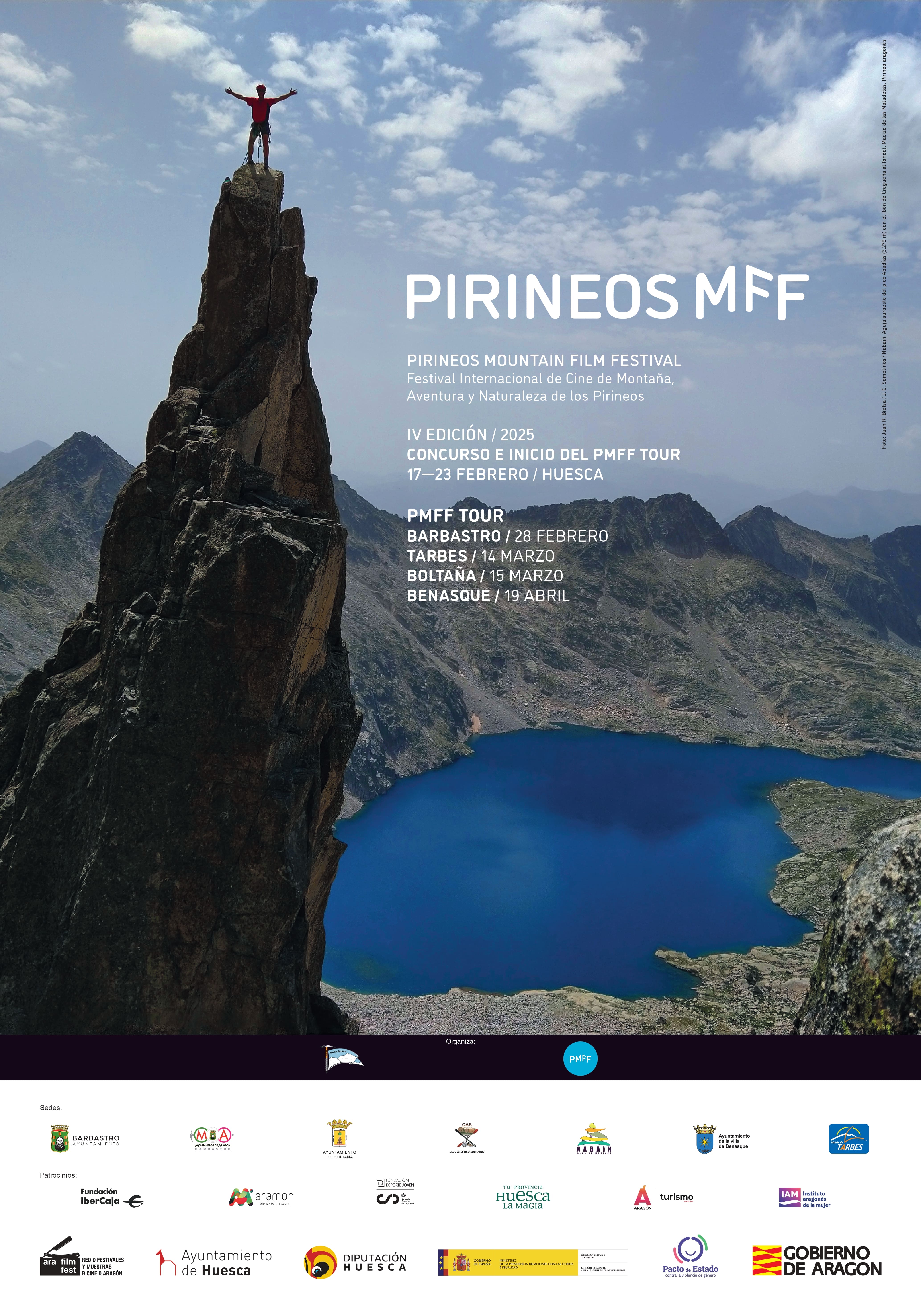 Cartel anunciador del Pirineos Mountain Film Festival