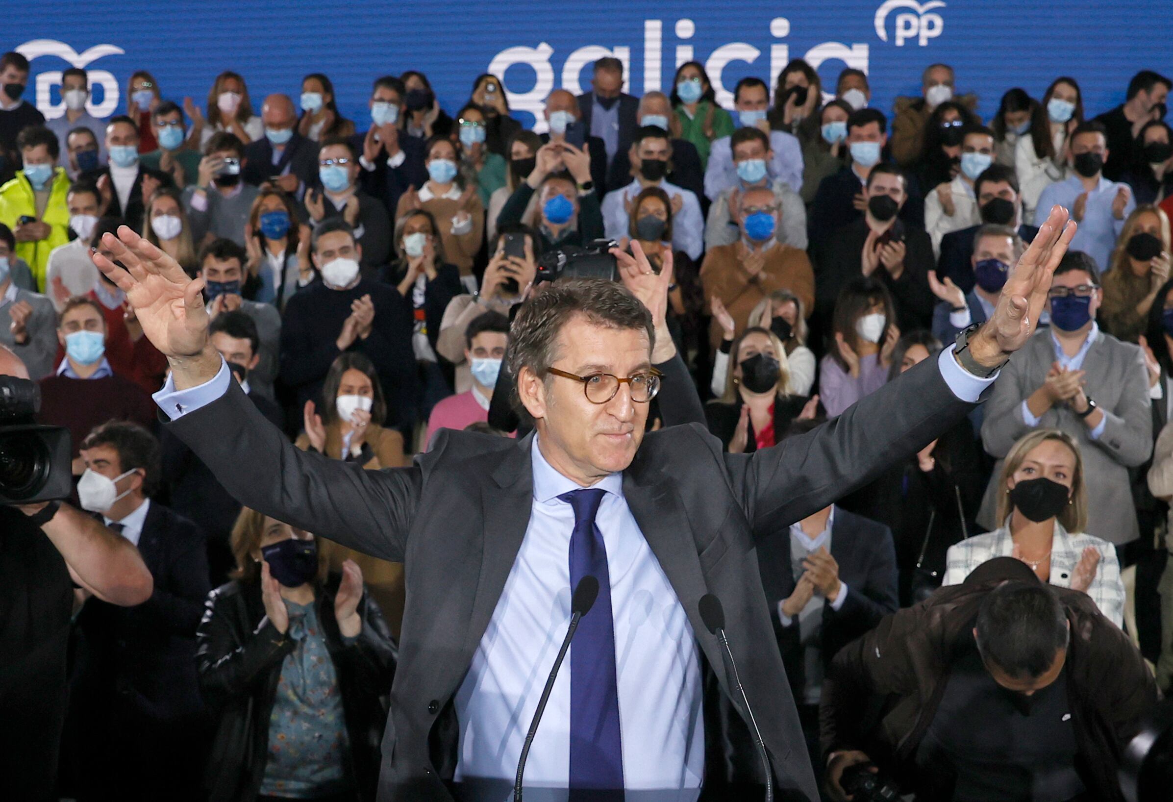 El presidente de la Xunta, Alberto Nuñez Feijóo, en una foto de archivo