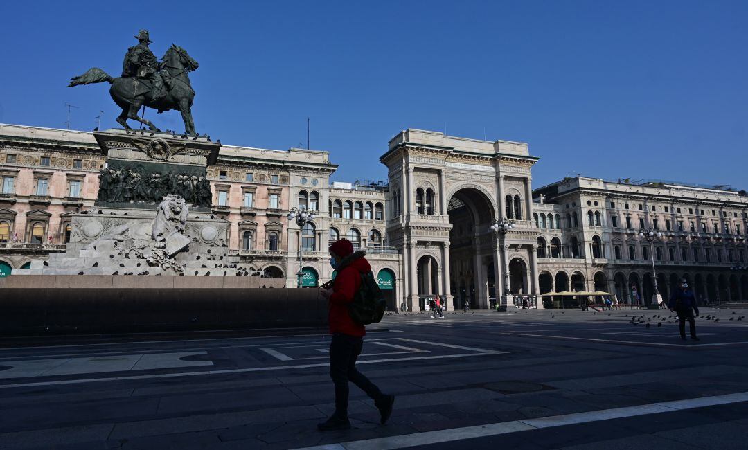 Italia durante la segunda oleada de coronavirus.