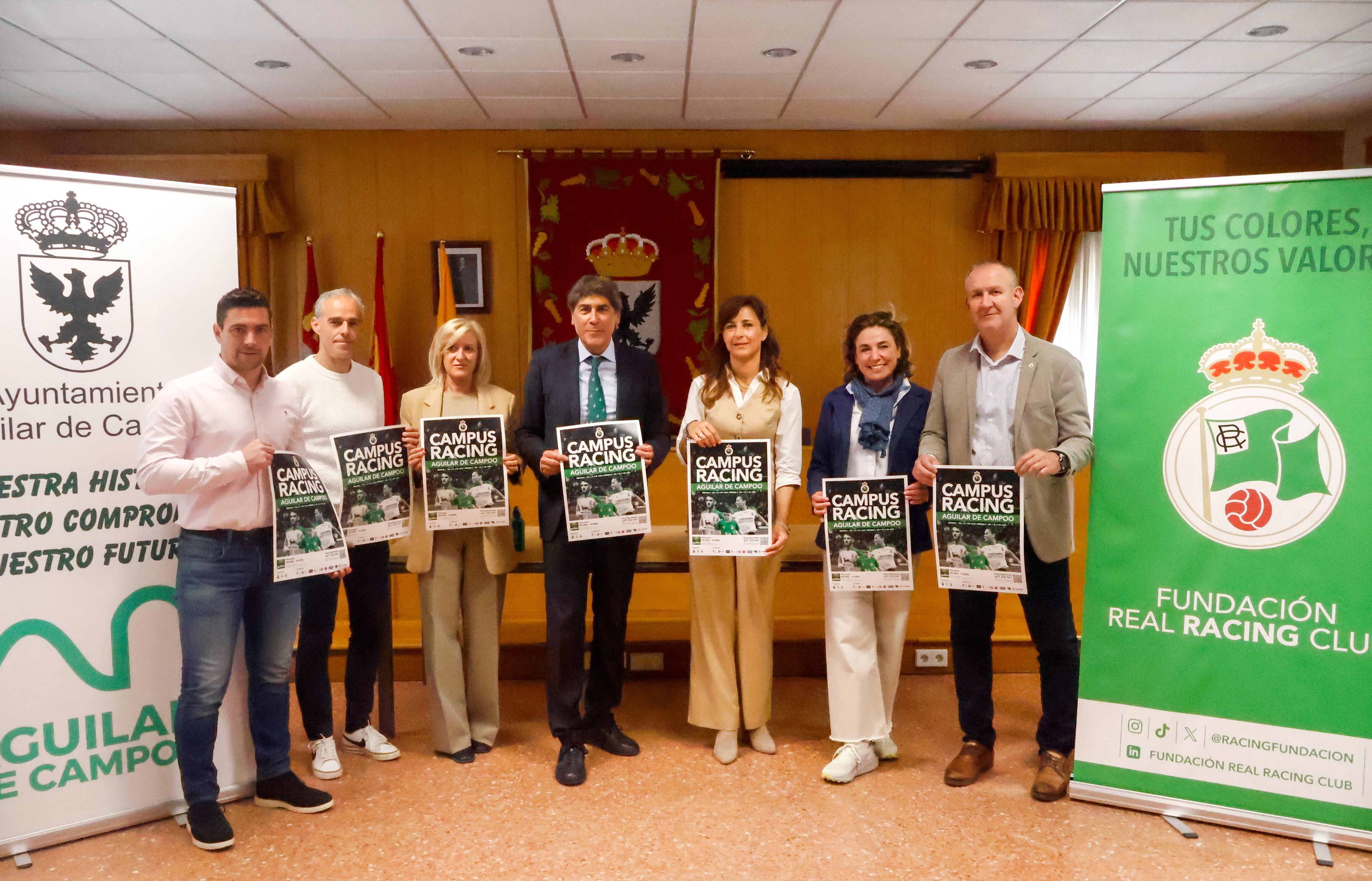 El Racing celebrará la segunda edición de su Campus en Aguilar de Campoo del 1 al 11 de julio