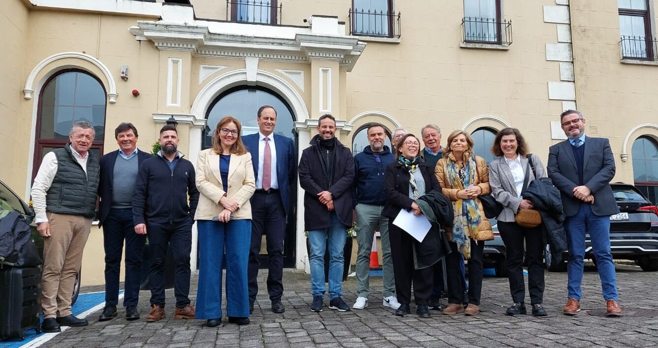 Delegación del Puerto de Vigo y la Xunta de Galicia en Irlanda