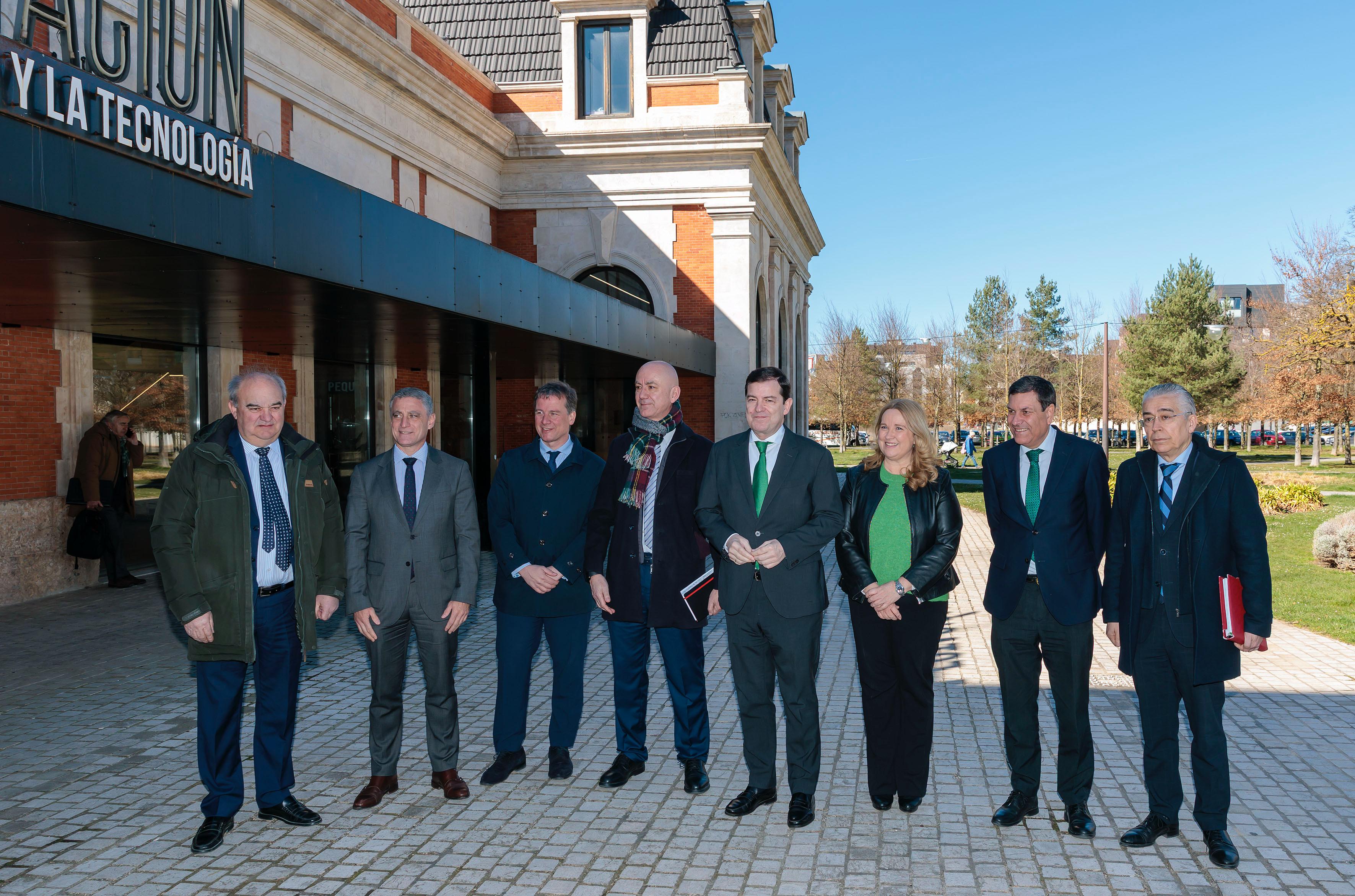 Representantes de la asociación público-privada que forman el Valle del Hidrógeno