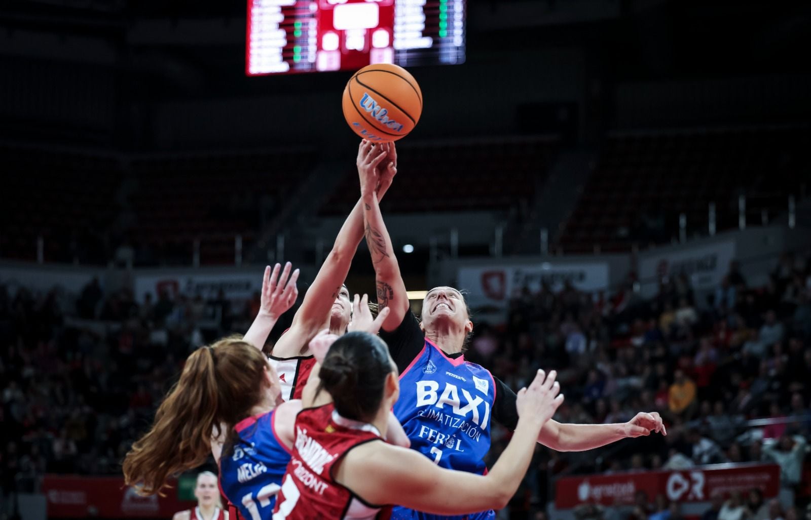 El Baxi cayó en la última jugada de partido (foto: Esther Casas / Casademont Zaragoza)