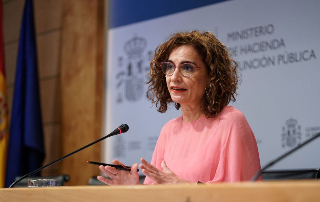 La ministra de Hacienda y Función Pública, María Jesús Montero, en una imagen del día 2 de agosto.