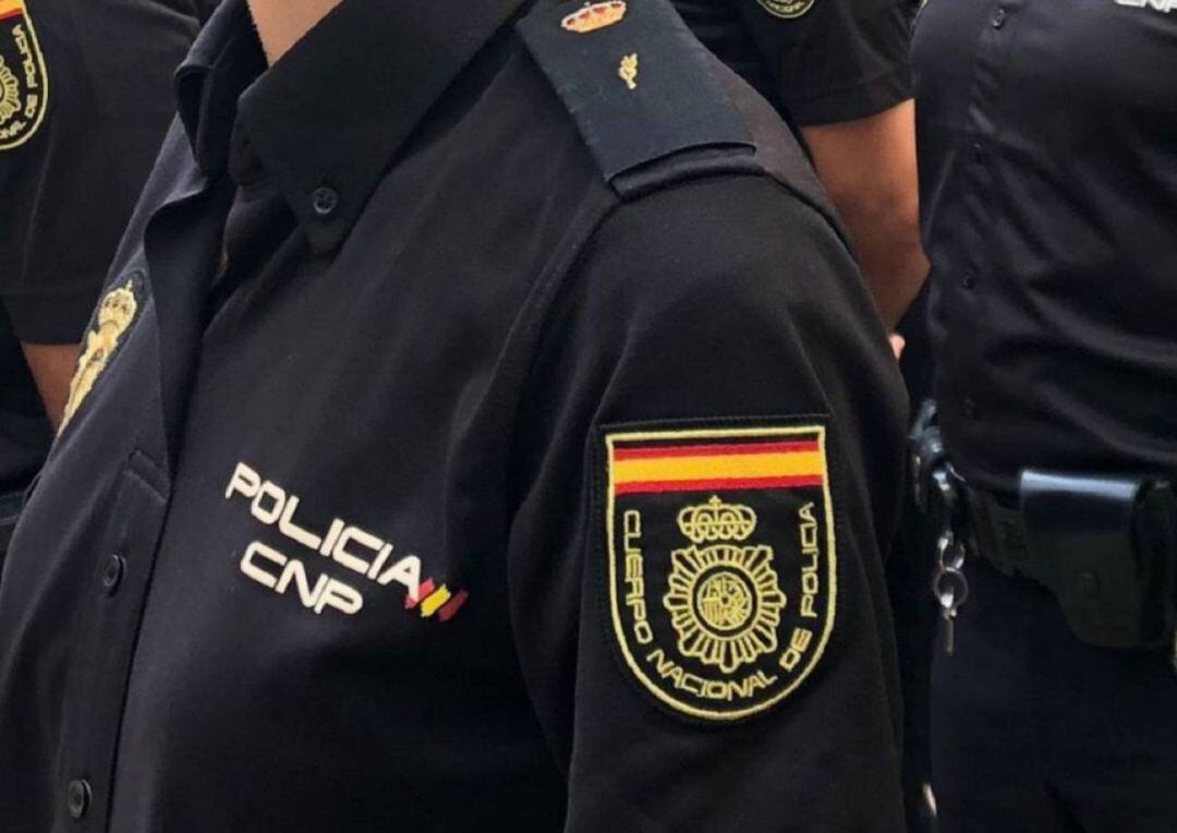 Agentes de la Policía Nacional en Madrid.