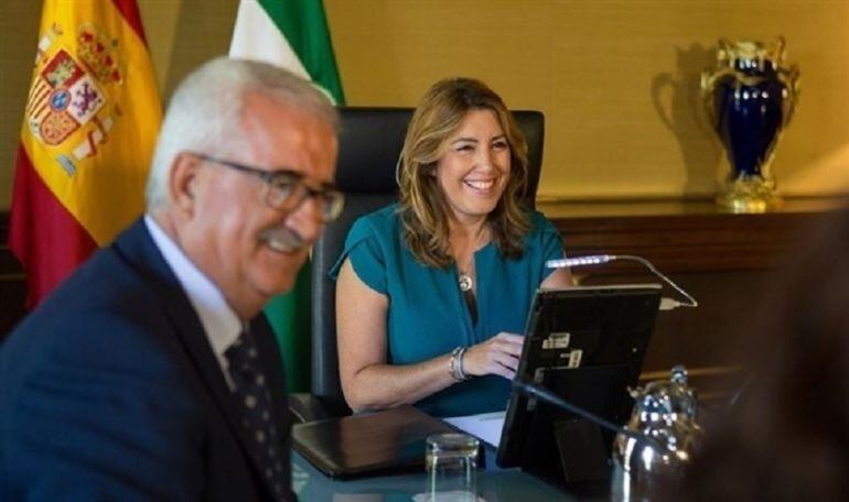 Susana Díaz y Manuel Jiménez Barrios estarán en La Línea para hablar del Brexit