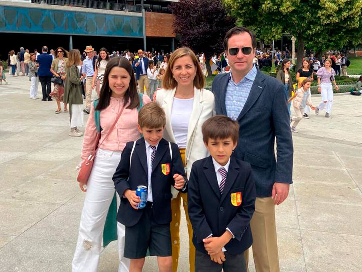 Manolo Abellán, padre del Sant Jordiet 2024: "Mauro es un niño muy responsable y buen estudiante"