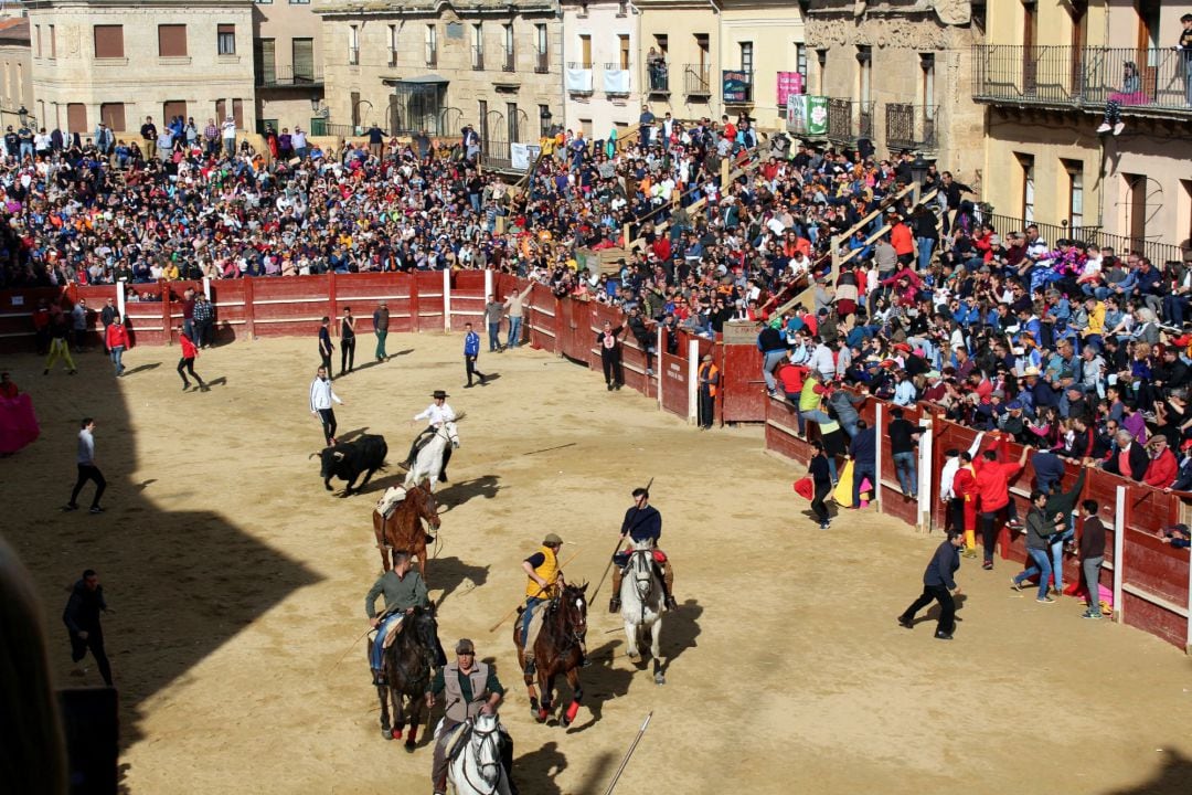 Imagen de archivo de una edición anterior de los encierros de Ciudad Rodrigo