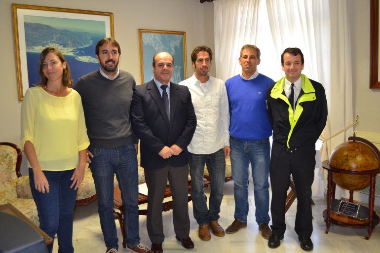 Imagen de la reunión celebrada esta mañana en Tarifa.